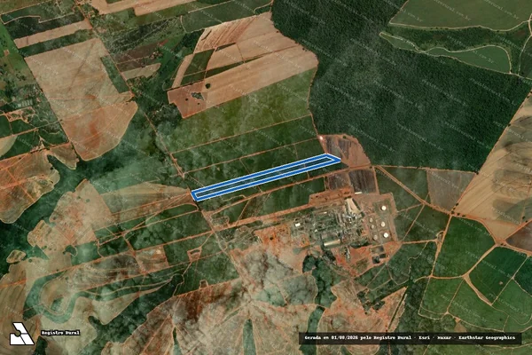Imagem de satélite de Sítio Sabino  - Parte 1 em Sabino - SP