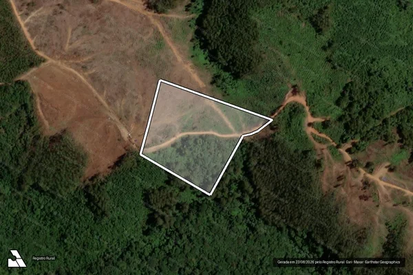 Imagem de satélite de Fazenda Floresta Negra - TERRENO 73 em Camanducaia - MG