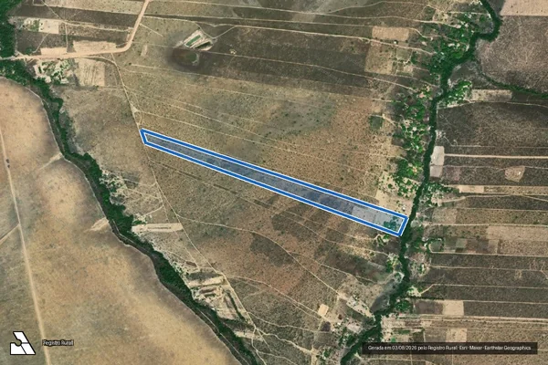 Imagem de satélite de SITIO RIACHO DOCE - Parte 1 em Boa Vista - RR