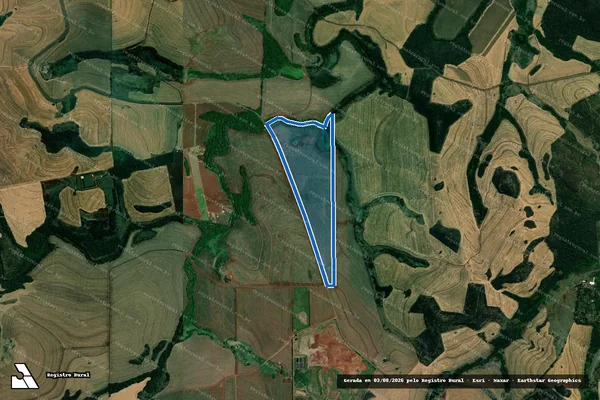 Imagem de satélite de Fazenda Colorado Apertados - Parte 5 em Londrina - PR