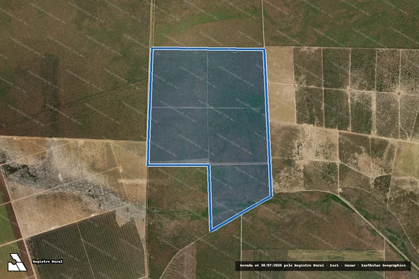 Imagem de satélite de FAZENDA MARANATA - FAZENDA MARANATA em Santa Rita de Cássia - BA