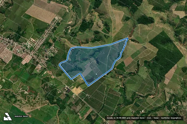 Imagem de satélite de FAZENDA NOVA VIDA em Itamaraju - BA