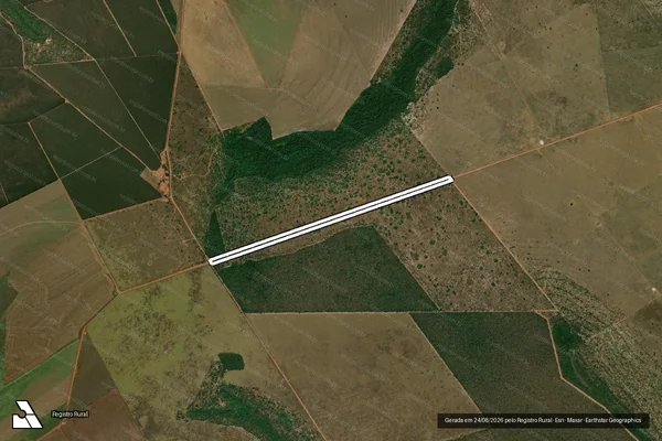 Imagem de satélite de FAZENDA SÃO JUDAS TADEU II - ROV. EST. MT-373 em Juscimeira - MT