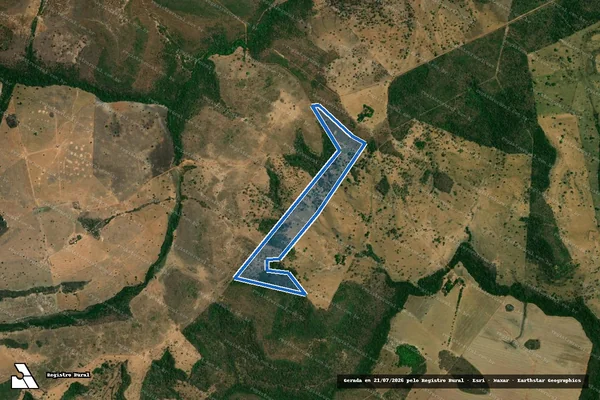 Imagem de satélite de Fazenda Nossa Senhora da Guia - Gleba B em Água Boa - MT