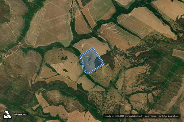 Imagem de satélite de SITIO PERES - SITIO PERES em Piranhas - GO