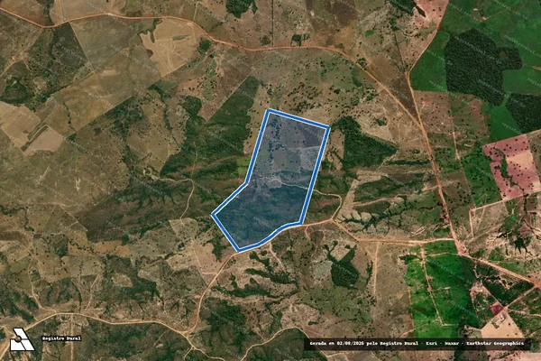 Imagem de satélite de Lote ? 340 P.A SAFRA - Lote ? 340 em Nova Xavantina - MT