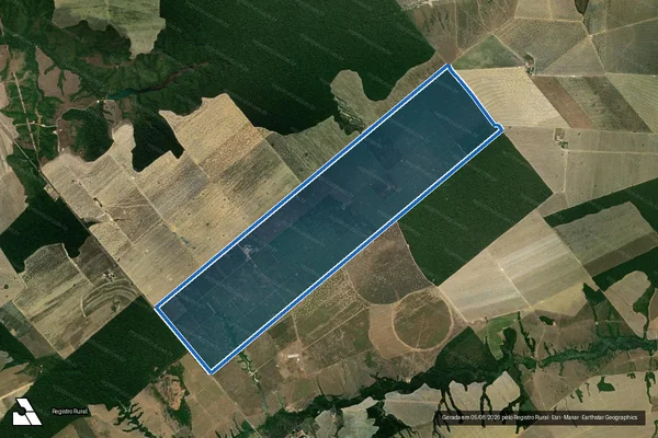 Imagem de satélite de FAZENDA REFLORA I - Parcela 1 em Paragominas - PA
