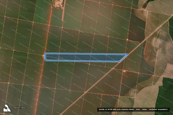 Imagem de satélite de Fazenda Saudades VII - 545 ? A em Campos de Júlio - MT
