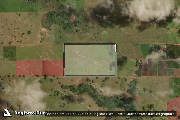 Imagem de satélite de LOTE 12-B3 - GLEBA 36 - SETOR ROLIM DE MOURA - PIC GY-PARANÁ - Parte 1 em Santa Luzia D'Oeste - RO