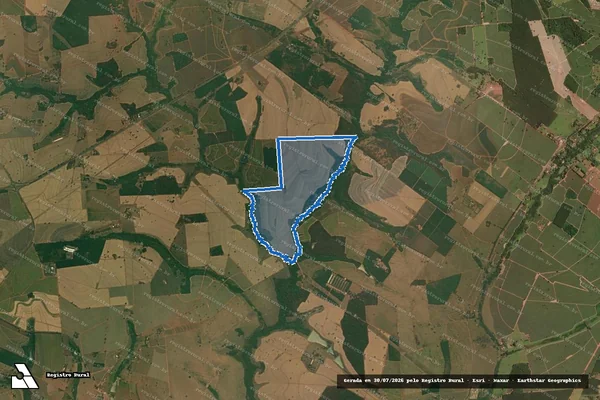 Imagem de satélite de FAZENDA NOVA PIRAPORA - FAZENDA NOVA PIRAPORA em Mirassol - SP