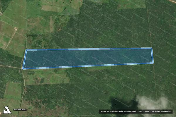 Imagem de satélite de PA LAGOA NOVA I - LOTE 87 - Parte 1 em Santa Maria - RN