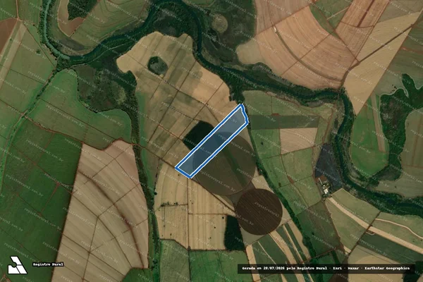 Imagem de satélite de Fazenda Santo Antônio  - Fazenda Santo Antônio em Ipuã - SP