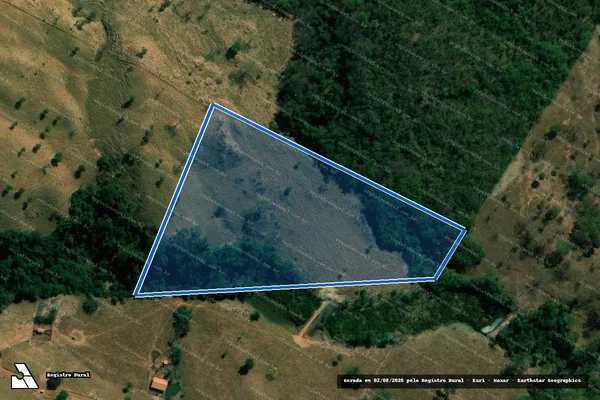 Imagem de satélite de Fazenda Campo Limpo e Rosa (Atoleiro) - Parcela 01 em Cumari - GO