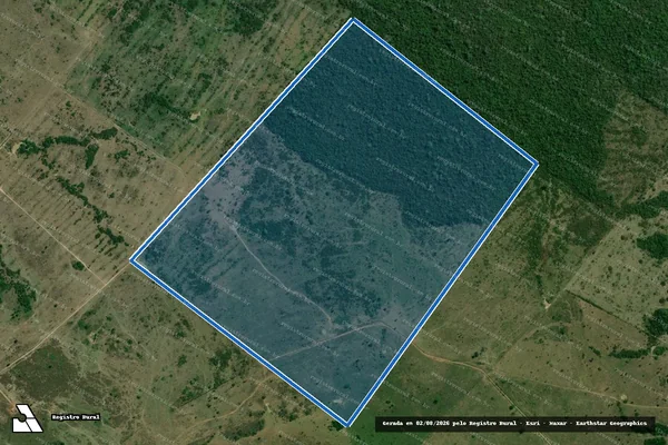 Imagem de satélite de FAZENDA ESTRELA DO BAIXÃO - Parte 1 em Jacundá - PA