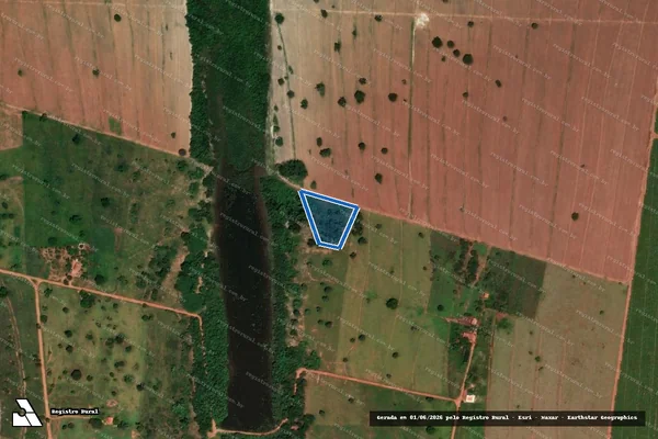 Imagem de satélite de Projeto de Assentamento Celso Furtado ? Lote RL 17 - Parte 1 em Castilho - SP