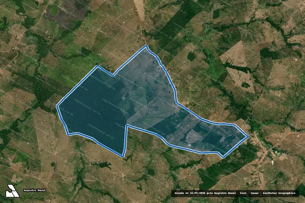 Imagem de satélite de PA SANTA MARIA I - Parte 1 em Praia Norte - TO