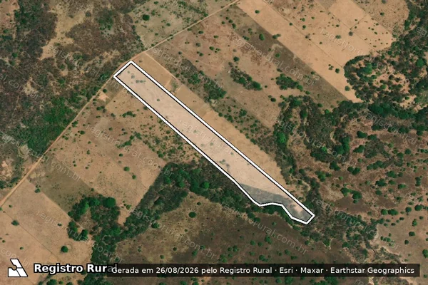 Imagem de satélite de PA ALVORADA II ? LOTE 30A - PARTE I em Alvorada do Norte - GO