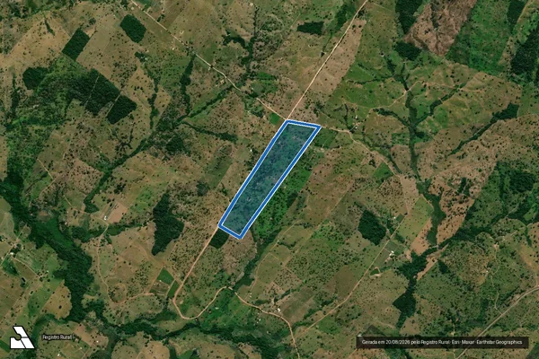 Imagem de satélite de SÍTIO CANARINHO - Parte 1 em Vale de São Domingos - MT
