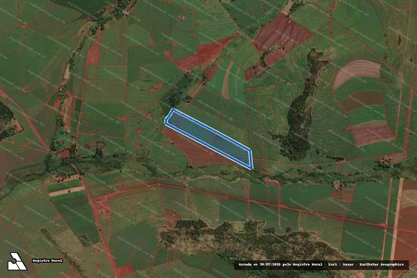 Imagem de satélite de Sitio Flores - Sitio Flores em Ituverava - SP