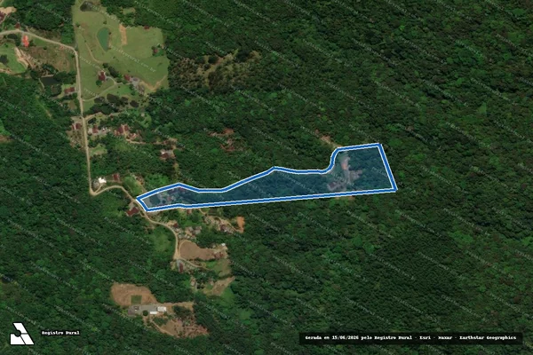 Imagem de satélite de CHÁCARA SCHNEIDER - CHÁCARA SCHNEIDER em Schroeder - SC
