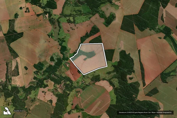 Imagem de satélite de FAZENDA RIO DOS BOIS - Parte 1 em Silvânia - GO