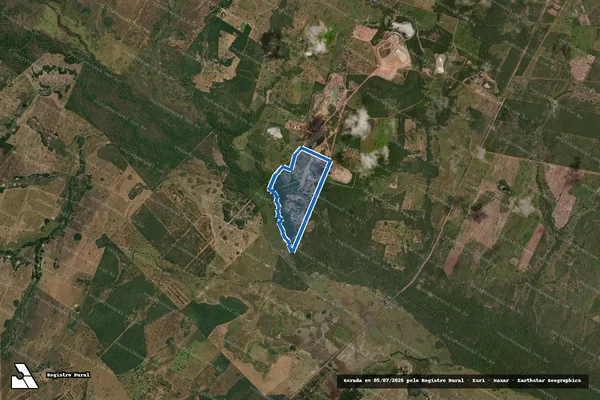 Imagem de satélite de FAZENDA TANQUE BELO - Parte 1 em Nossa Senhora do Livramento - MT