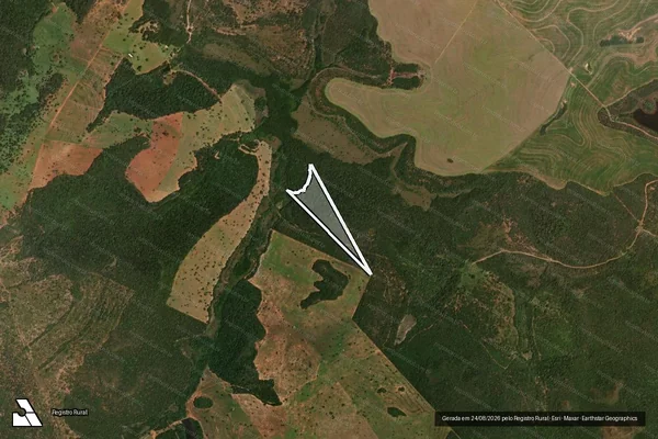 Imagem de satélite de Fazenda Moleque - Desmembrado em Alto Araguaia - MT