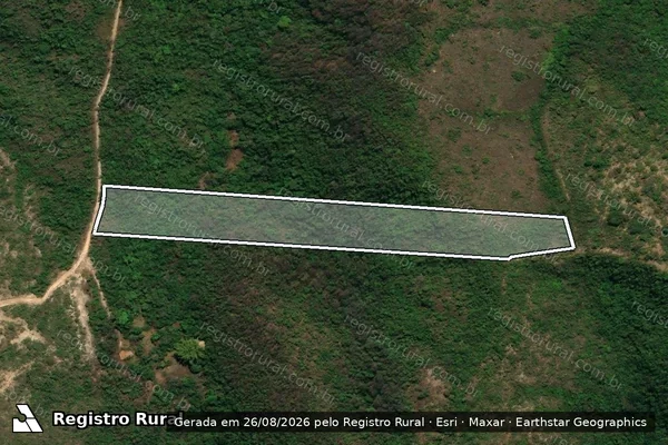 Imagem de satélite de Fazenda Bela Vista - Gleba 27 em Sete Lagoas - MG