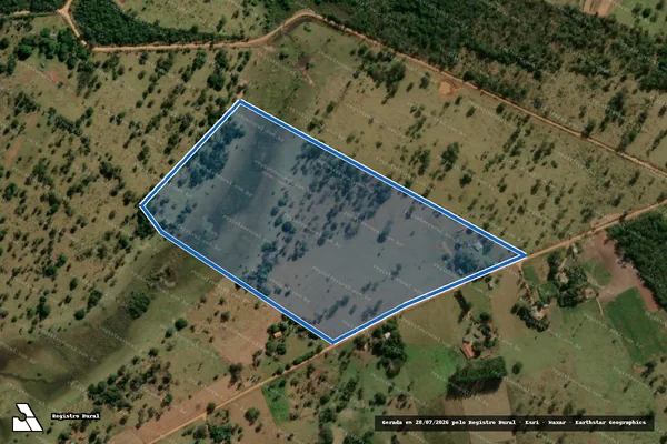 Imagem de satélite de Projeto de Assentamento Nova Querência - Lote 110 em Terenos - MS