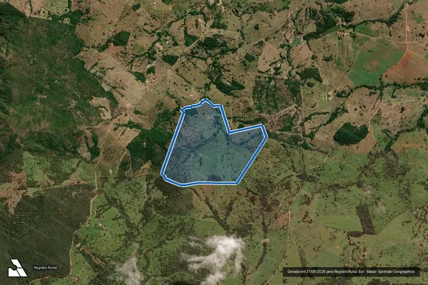Imagem de satélite de FAZENDA SÃO LOURENÇO - 001 em Pontalina - GO