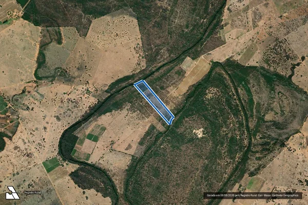Imagem de satélite de Fazenda Amargoso(Volta Grande) - PARTE 2 em Verdelândia - MG