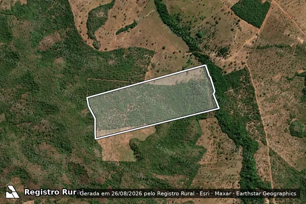 Imagem de satélite de FAZENDA SÃO SALVADOR - Gleba 02 em Sítio Novo - MA