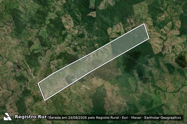 Imagem de satélite de Fazenda São José - Parte 1 em Bom Jesus do Tocantins - PA