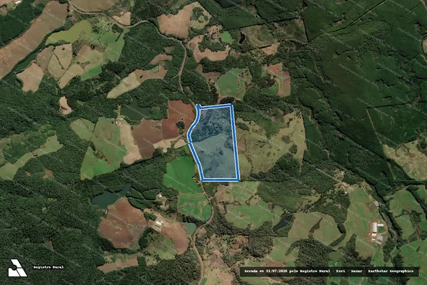 Imagem de satélite de Fazenda do Salto - Gleba A-Joceli Aparecida Dallagnol em Lebon Régis - SC