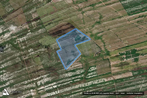 Imagem de satélite de CAMPO DO SABÃO ? Parte 1 - PARTE 3 ? 4897 em Quissamã - RJ