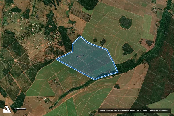 Imagem de satélite de Fazenda Santa Brígida / FAZENDA SANTA BRÍGIDA em Bauru - SP