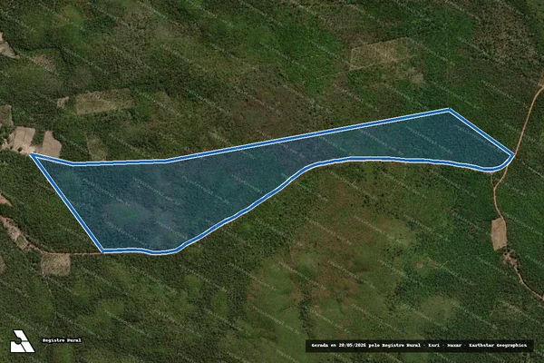 Imagem de satélite de FAZENDA ALEGRE - ALEGRE ? PARTE 1 em Lagoa do Piauí - PI
