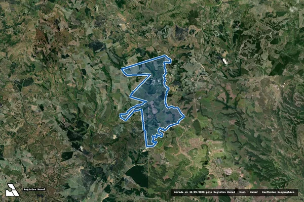 Imagem de satélite de FAZENDA URUCU em Murici - AL