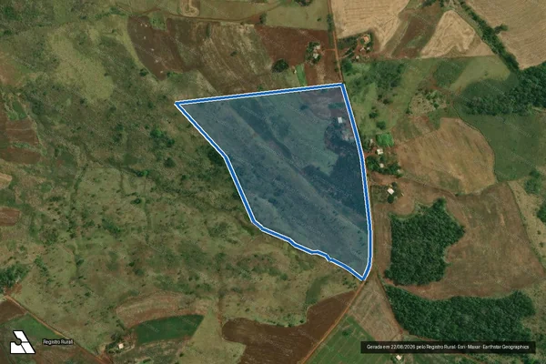 Imagem de satélite de Lote 05 ? Projeto de Assentamento Eli Vive II - LOTE01 em Londrina - PR