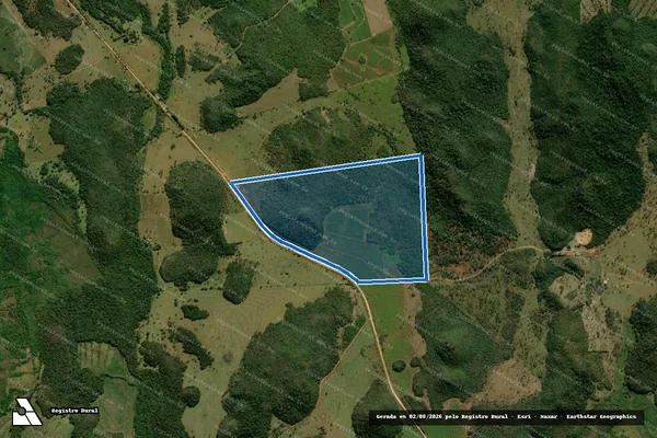 Imagem de satélite de Fazenda Santa Cecília - Parte 2 em Bonito - MS