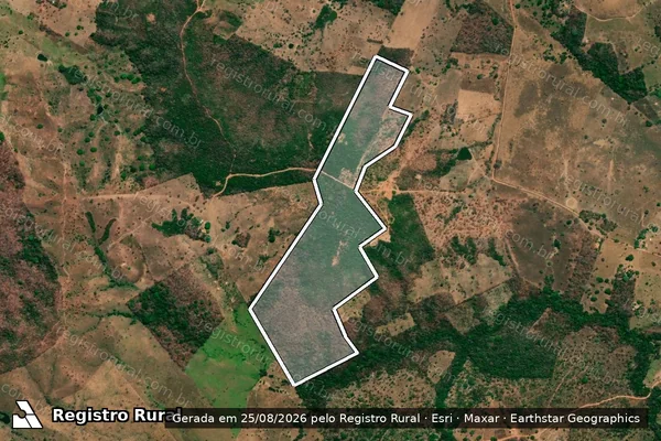 Imagem de satélite de FAZENDA VITORIA - FAZENDA ALTO BONITO em Sítio Novo - MA