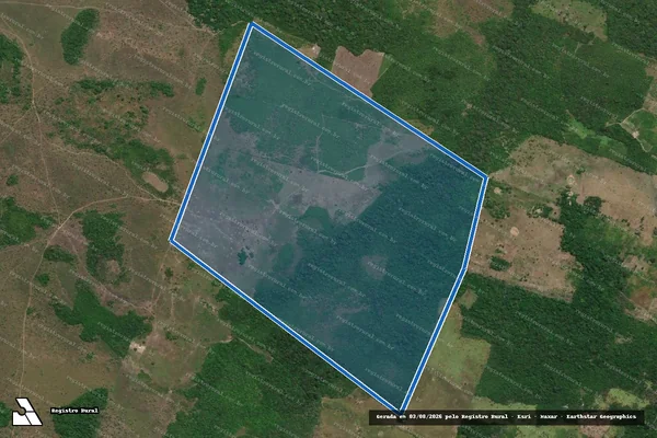 Imagem de satélite de FAZENDA PARAÍSO  - Parcela 1 em Alenquer - PA
