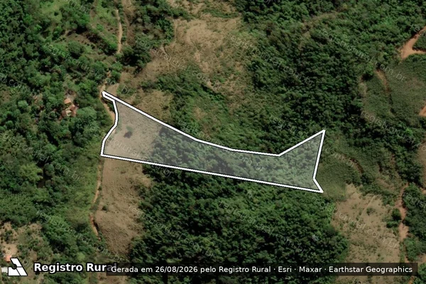 Imagem de satélite de Fazenda Primavista - Gleba 14 em Viana - ES