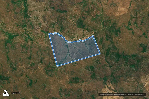 Imagem de satélite de FAZENDA BUCAÍNA em Monte Alegre de Goiás - GO