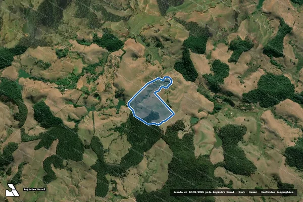Imagem de satélite de FAZENDA PARAÍSO - Parcela 8 em Eugenópolis - MG