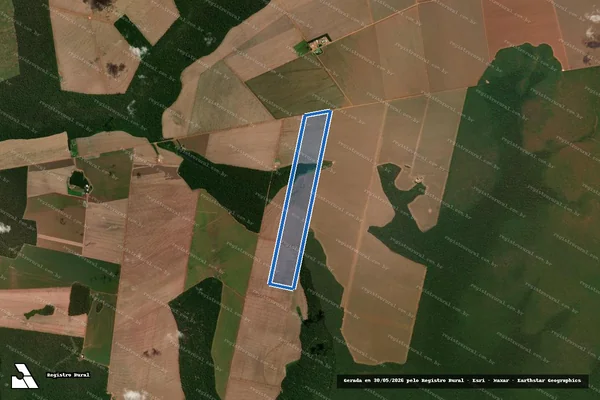 Imagem de satélite de LOTE JARARACA - LOTE JARARACA em Nova Mutum - MT