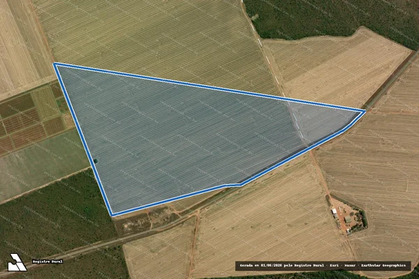 Imagem de satélite de FAZENDA CAIUÁ - PARTE 1 em Balsas - MA