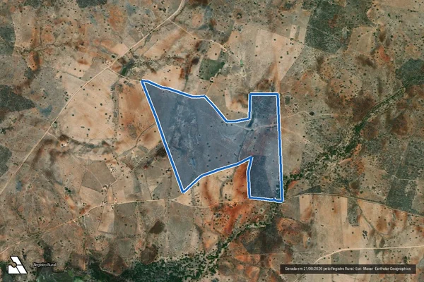 Imagem de satélite de FAZENDA OÁSIS - FAZENDA OÁSIS em Monte Santo - BA