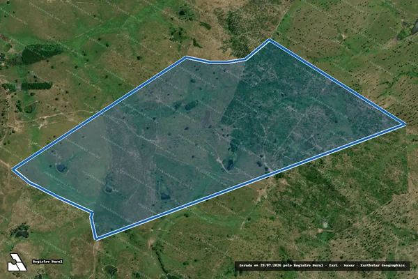 Imagem de satélite de Fazenda Germendes - Parte 1 em Vitorino Freire - MA