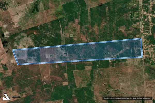 Imagem de satélite de FAZENDA DOIS IRMÃOS / PARCELA1 em São Mateus do Maranhão - MA
